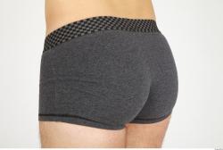 Whole Body Bottom Man Casual Underwear Pants Slim Studio photo references
